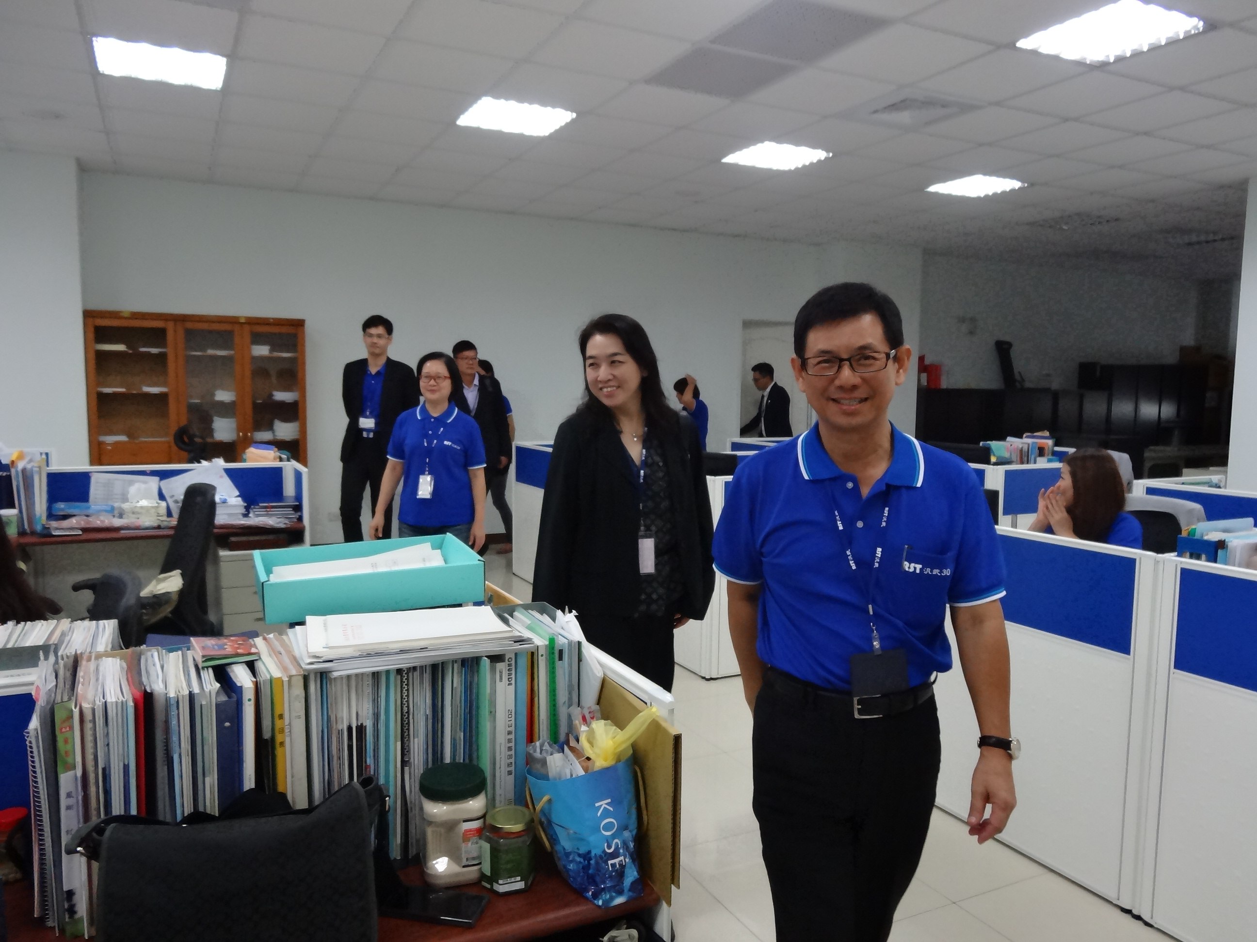 歡迎 台灣施耐德電機總裁 毛莉莉 蒞臨參觀 1