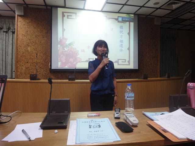 汎武前輩至現場勉勵大家 1